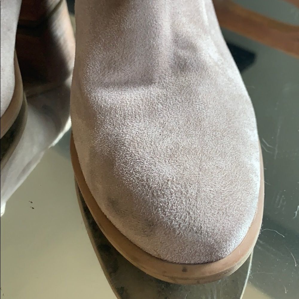 Faux Suede booties size 10 - Picture 7 of 8